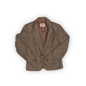 Vintage Plum Tree Houndstooth Women’s Blazer